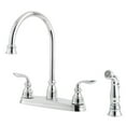 thumbnail image 1 of Avalon 2-Handle Kitchen Faucet with Side Spray in Polished Chrome, 1 of 5