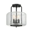 thumbnail image 1 of Avalon 3-Light Ceiling Light in Black, 1 of 7