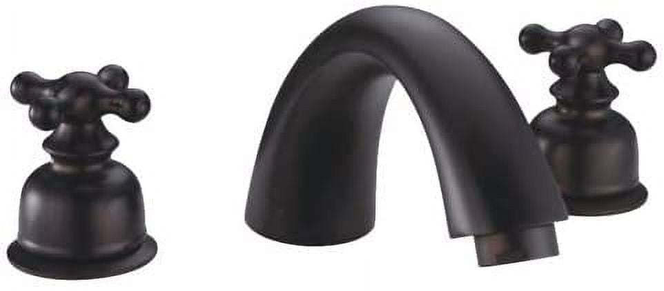 Avalon Bathroom and Kitchen Faucet Roman Tub Filler 8"-16" Cross Handle Oil Rubbed Bronze