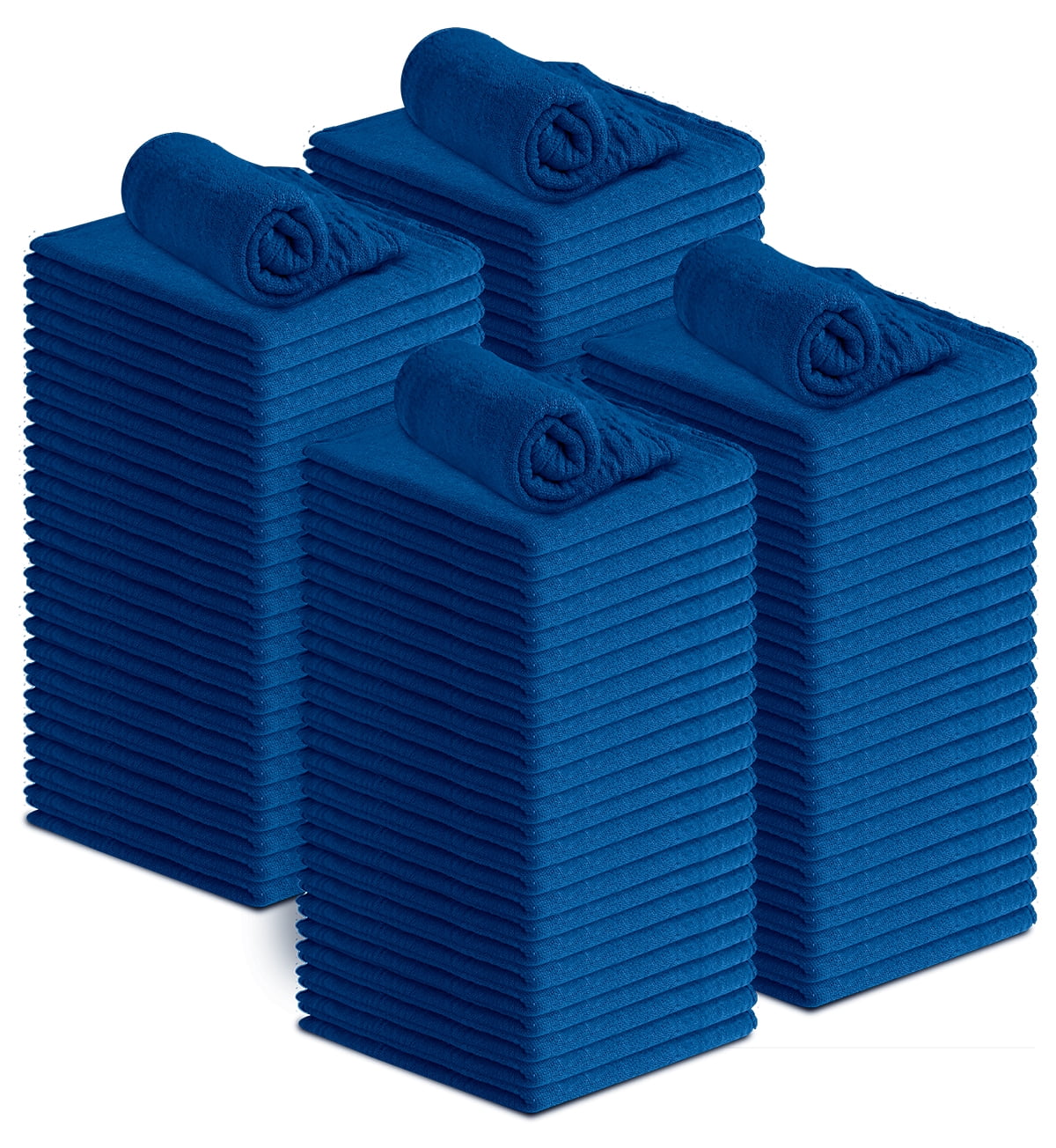 Avalon Blue Shop Towels (Pack of 100 12x14 Inches) QuickDrying