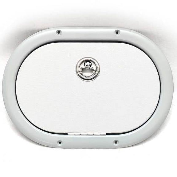 Avalon Boat Driver Access Hatch 125460SL | 13 3/8 x 9 1/2 Inch Gray