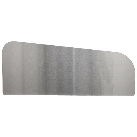 Avalon Boat Portside Base Trim Panel 126121 | 23 1/4 x 9 1/2 Inch SS