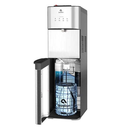 Avalon Bottom Loading Stainless Steel Water Cooler with Filtration, 3 Gallon Capacity