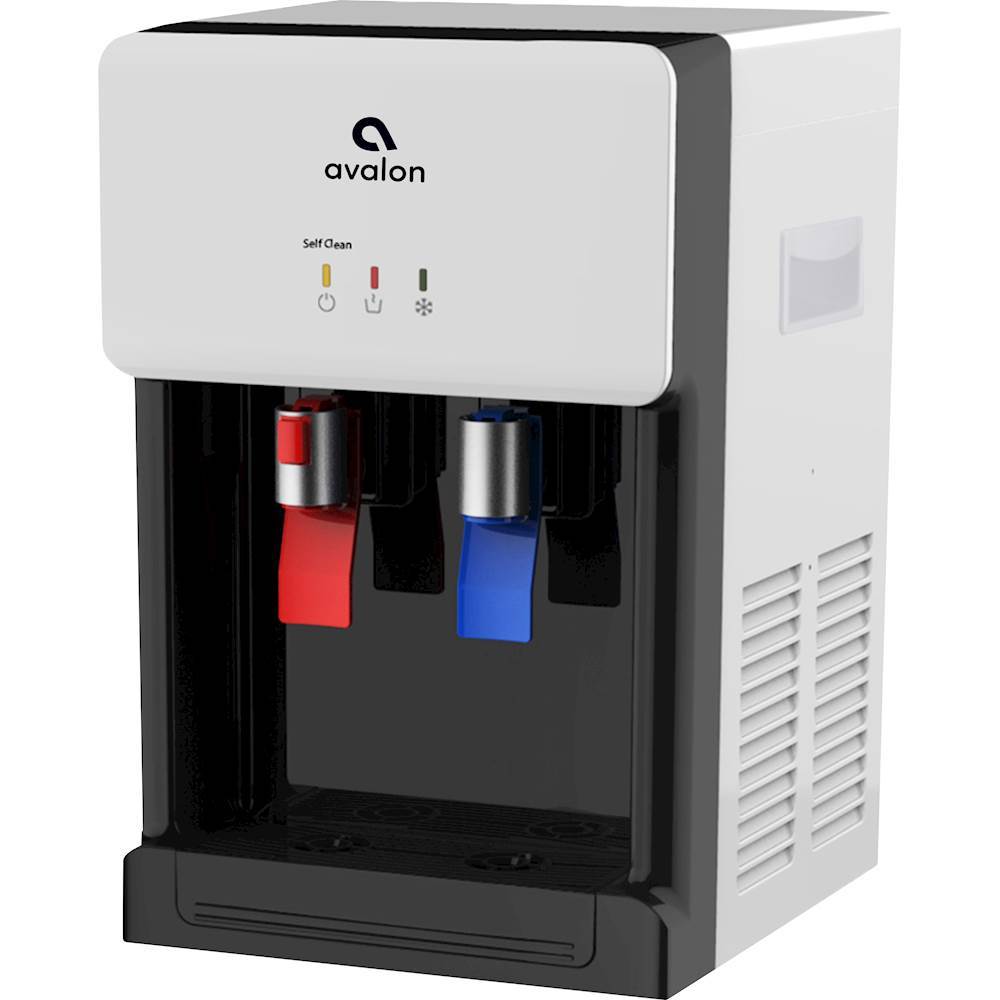Avalon Countertop Self Cleaning Bottleless Water Dispenser - Hot & Cold Water Temperature, White - image 1 of 4