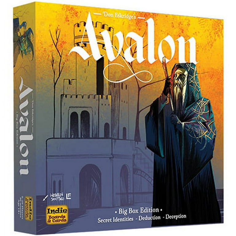 Avalon Deluxe Edition - by Indie Boards and Cards - Expanded Base Board Game Avalon Deluxe Edition - by Indie Boards and Cards - Expanded Base Board Game