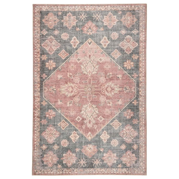 Avalon Diamond Area Rug - Red, 8'10"x11'9"