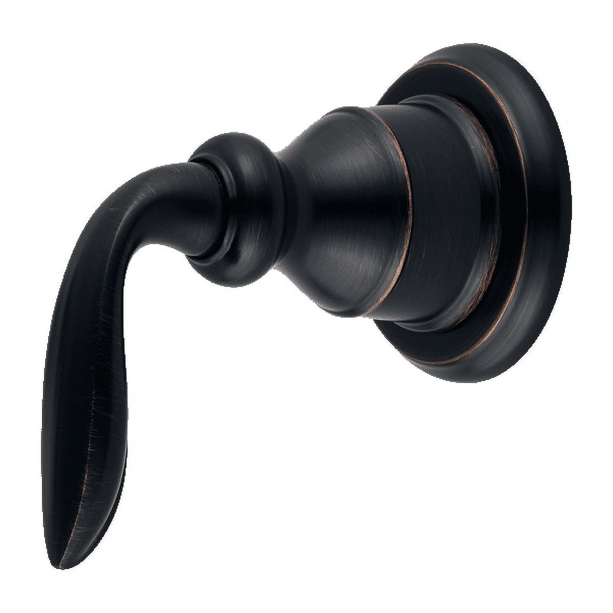 Tuscan Bronze Wall-Mounted Lever with Brass Handle