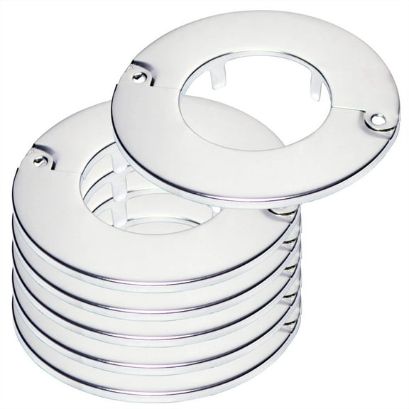 Avalon Floor and Ceiling Plate Cover Split Flange Replacement and Repair Kit 2-1/4 inch. (Pack of 6)