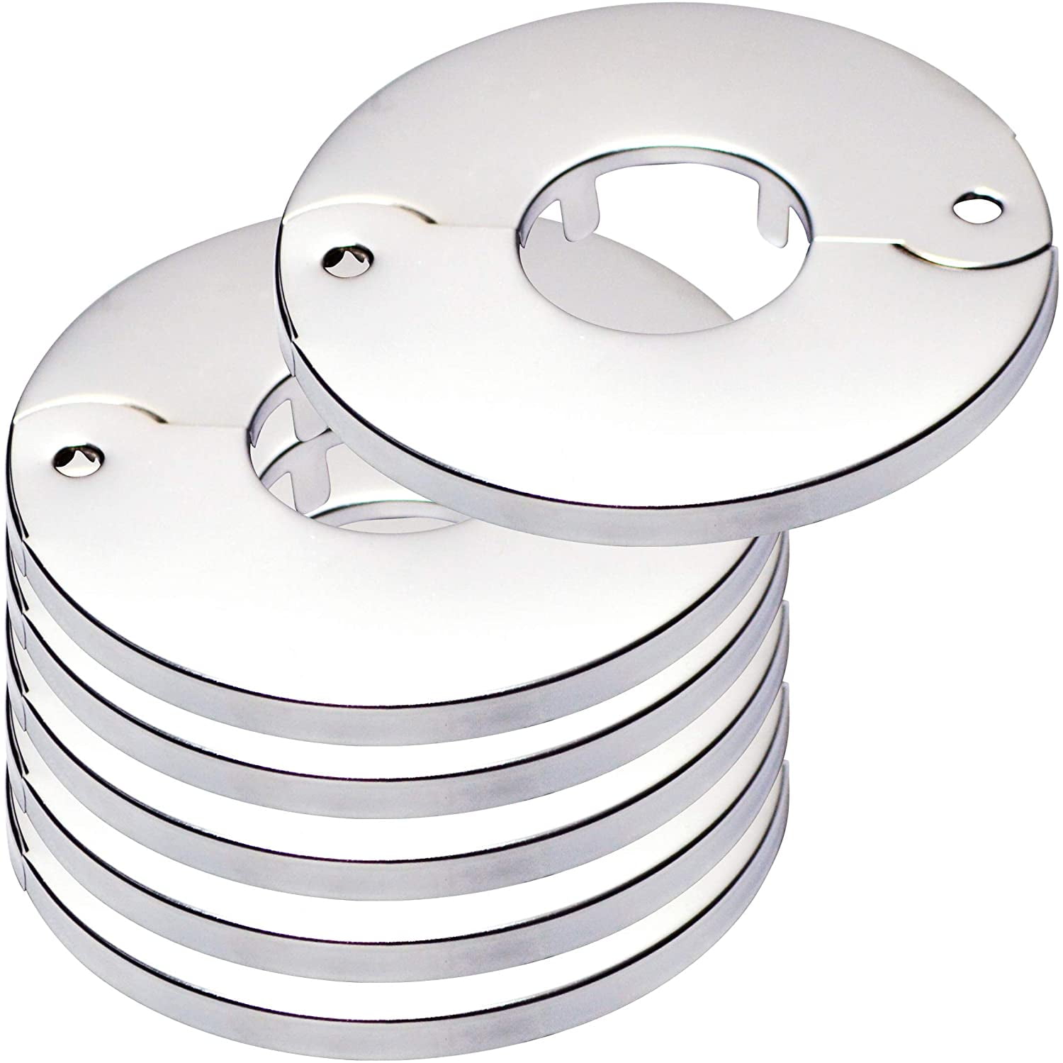 Avalon Floor And Ceiling Plate Split Flange Fits 1 Inch Ips Chrome Finish Pack Of 6 1416