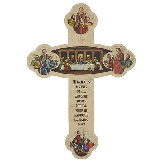 Avalon Gallery F3481 Apostles Cross - 12"