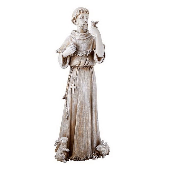 Avalon Gallery J0162 Saint Francis 24" Statue