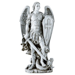Avalon Gallery L5093 48" Saint Michael The Warrior Statue
