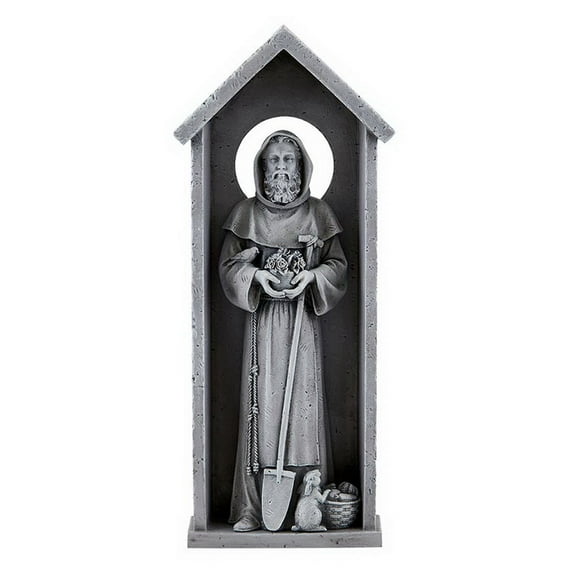 Avalon Gallery N0017 12.5" Saint Fiacre Wall Plaque