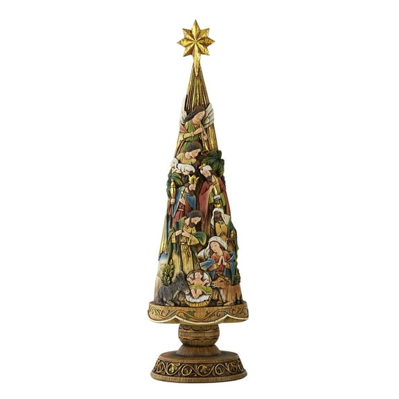Avalon Gallery Nativity Christmas Tree Figurine