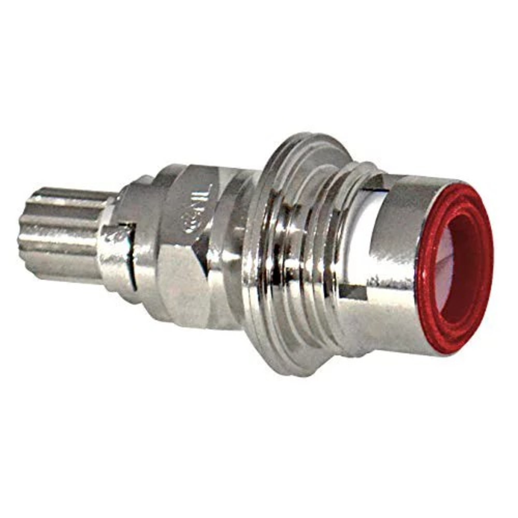 Chrome Quarter Turn Ceramic Disc Faucet Stem