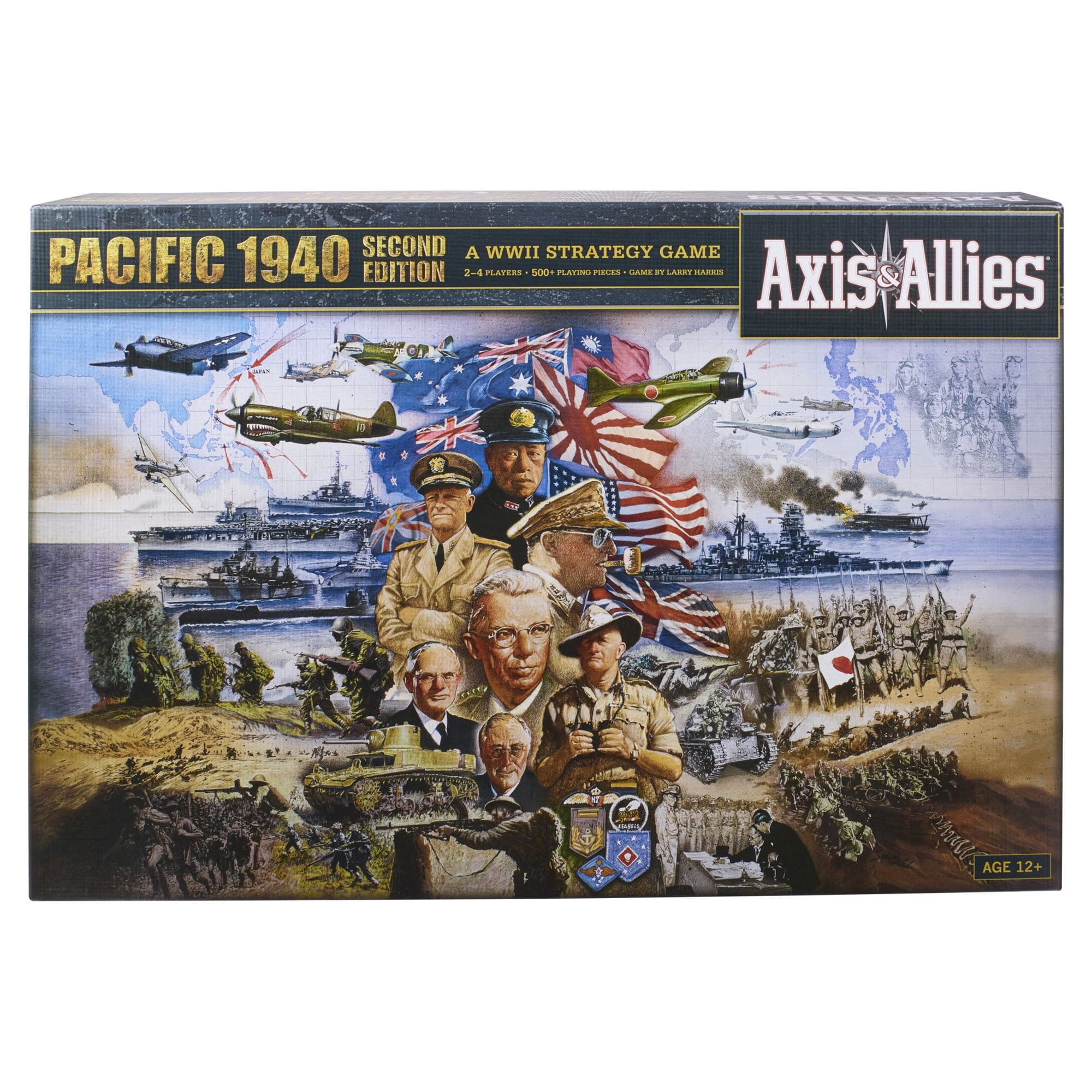 Avalon Hill Axis & Allies Pacific 1940 WWII Strategy Board Game for