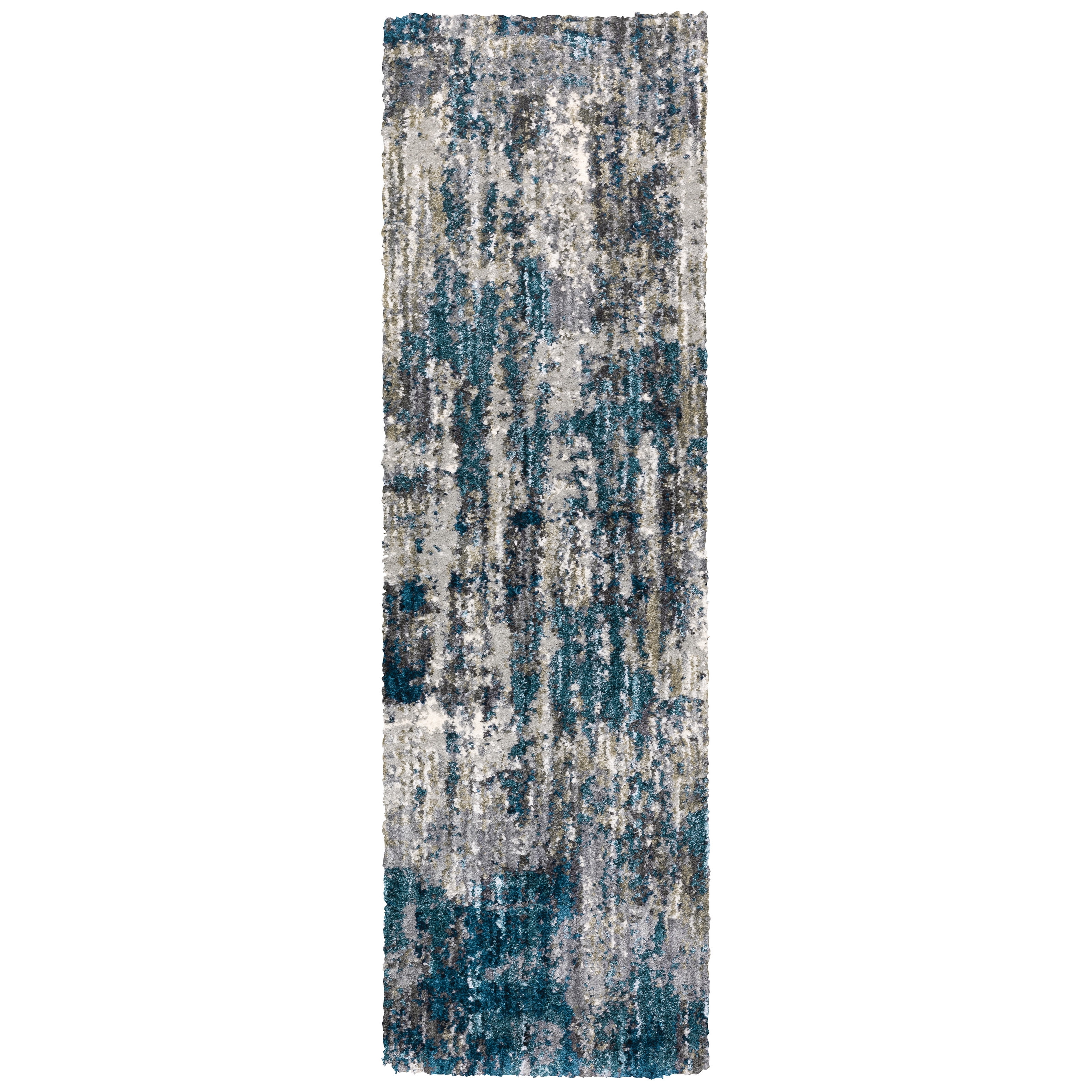 Avalon Home Abbot Galaxy Microfiber Shag Area Rug or Runner