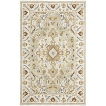 Avalon Home Acadia Medallion Hand-Made Area Rug, 4.99' x 8.01'