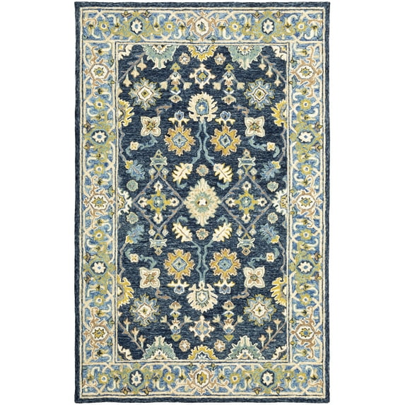 Avalon Home Acadia Oriental Hand-Made Area Rug, 4.99' x 8.01'