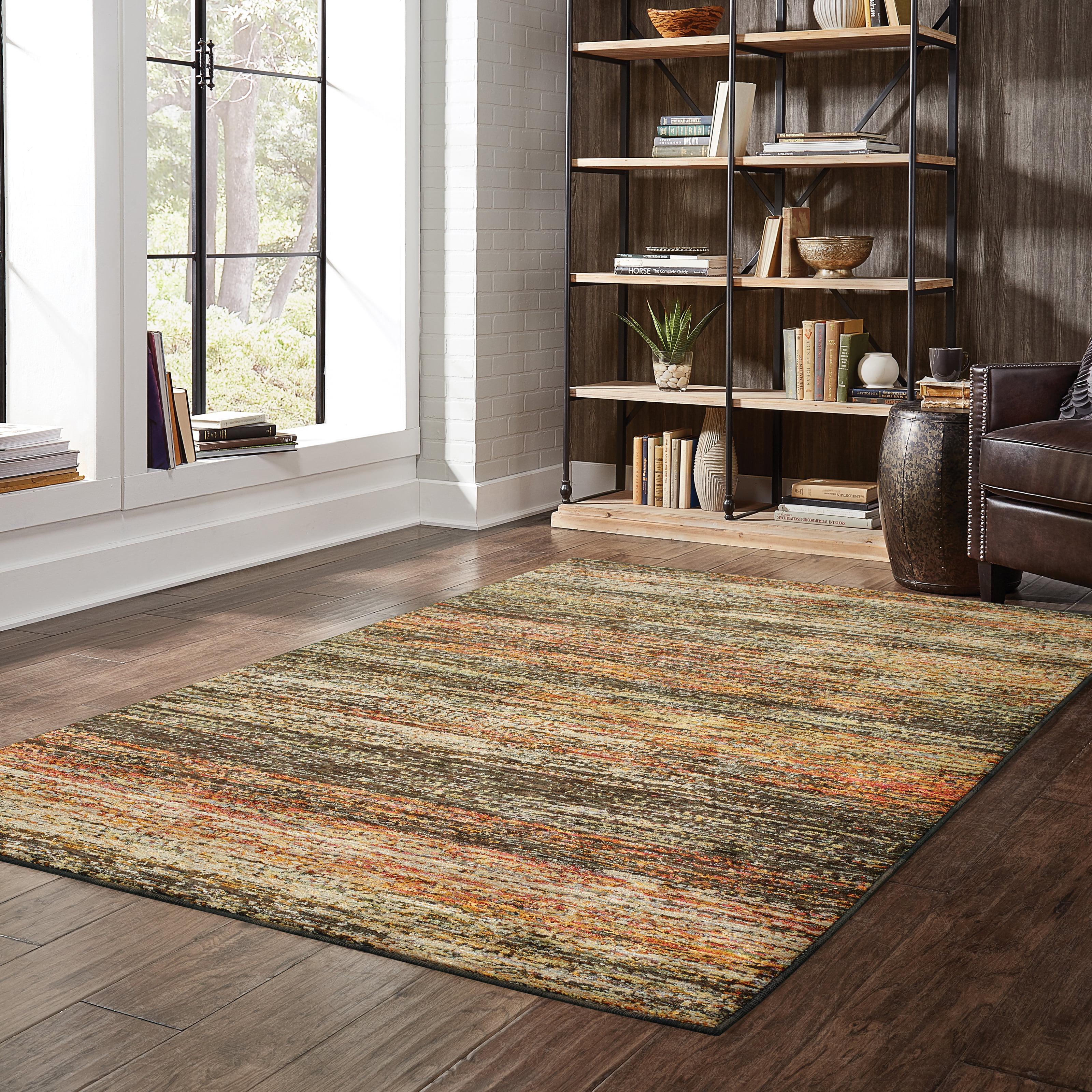 Avalon Home Alton Abstract Woven Area Rug, 1.9' x 3.28'