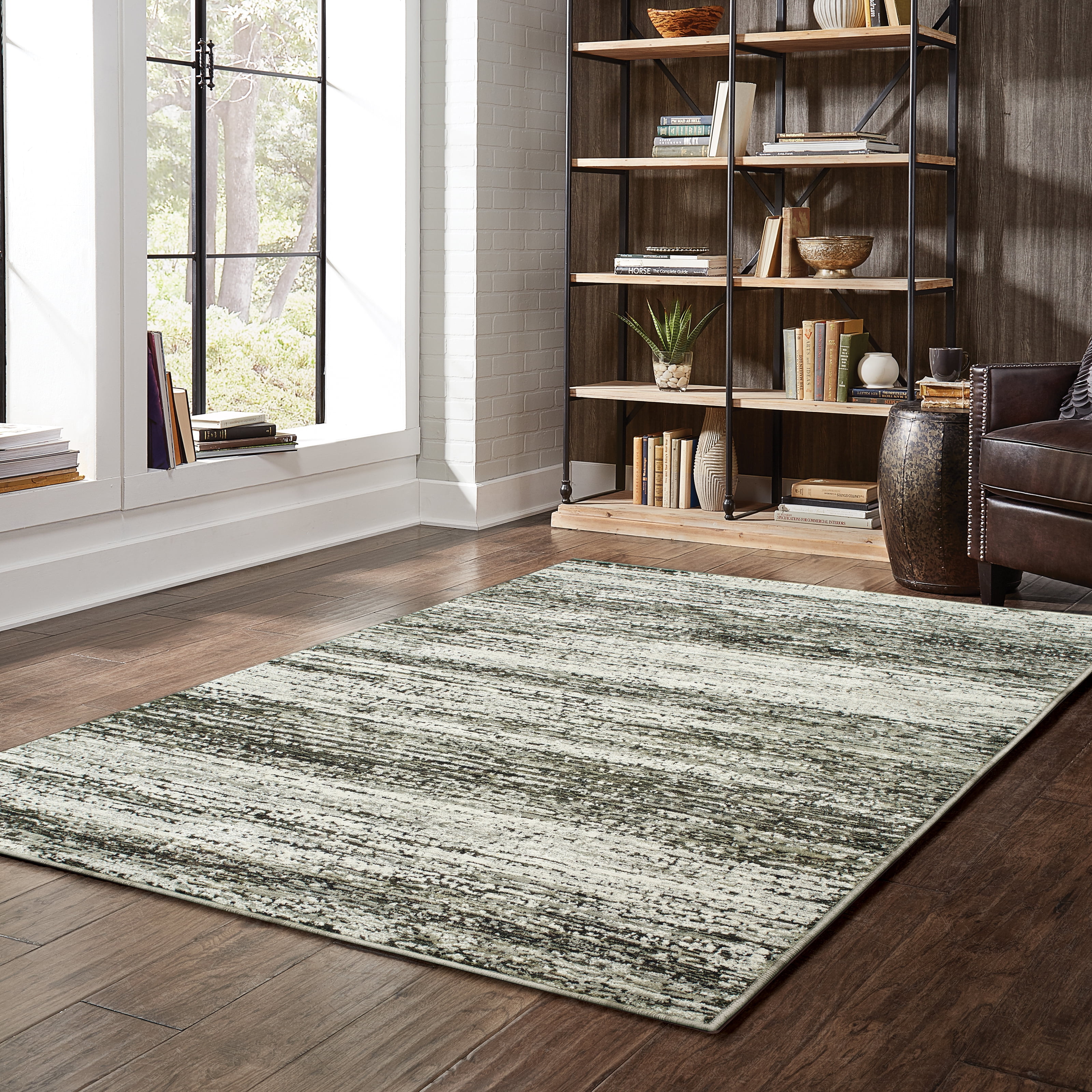 Avalon Home Alton Abstract Woven Area Rug, 1.9' x 3.28'