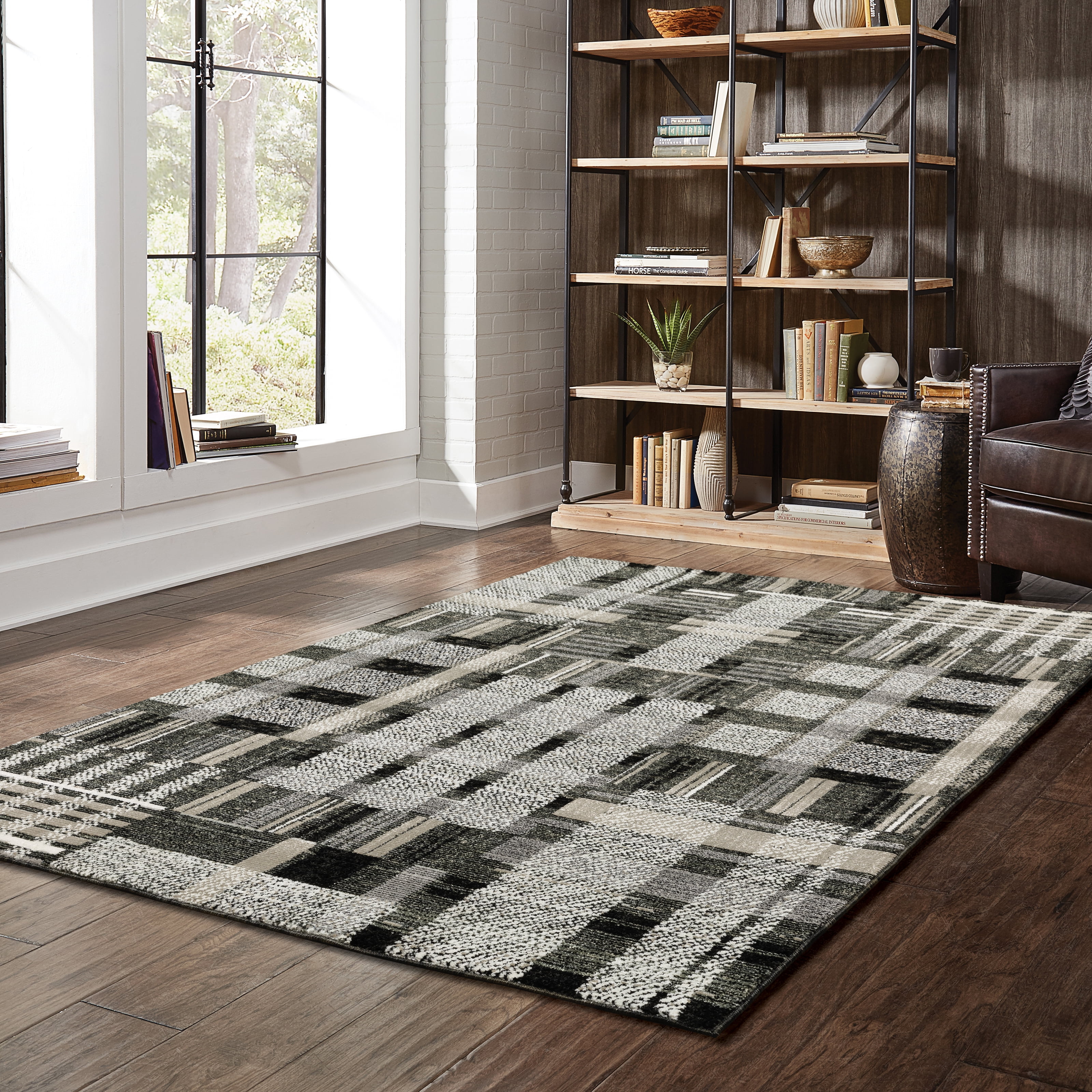 Avalon Home Alton Geometric Woven Area Rug, 1.9' x 3.28'