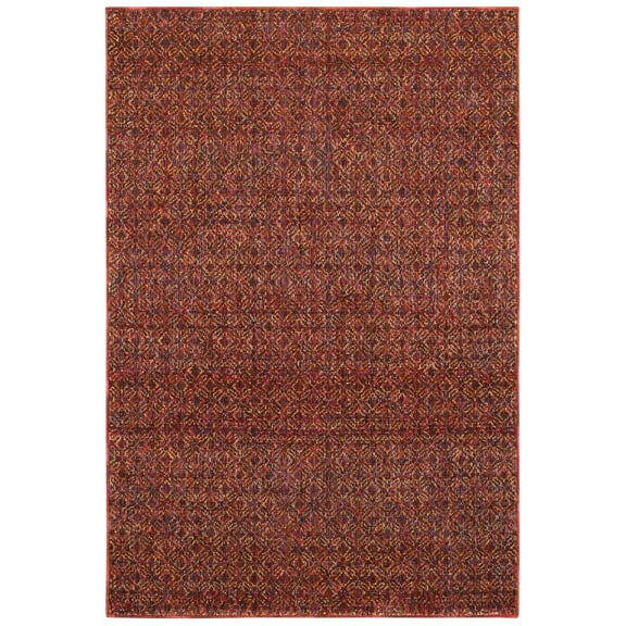 Avalon Home Alton Geometric Woven Area Rug, 6.56' x 9.84'