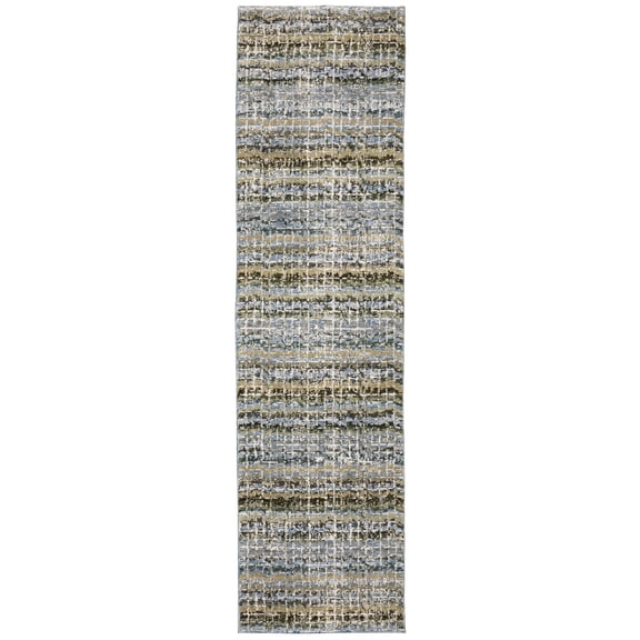 Avalon Home Alton Tweed Stripe Area Rug or Runner