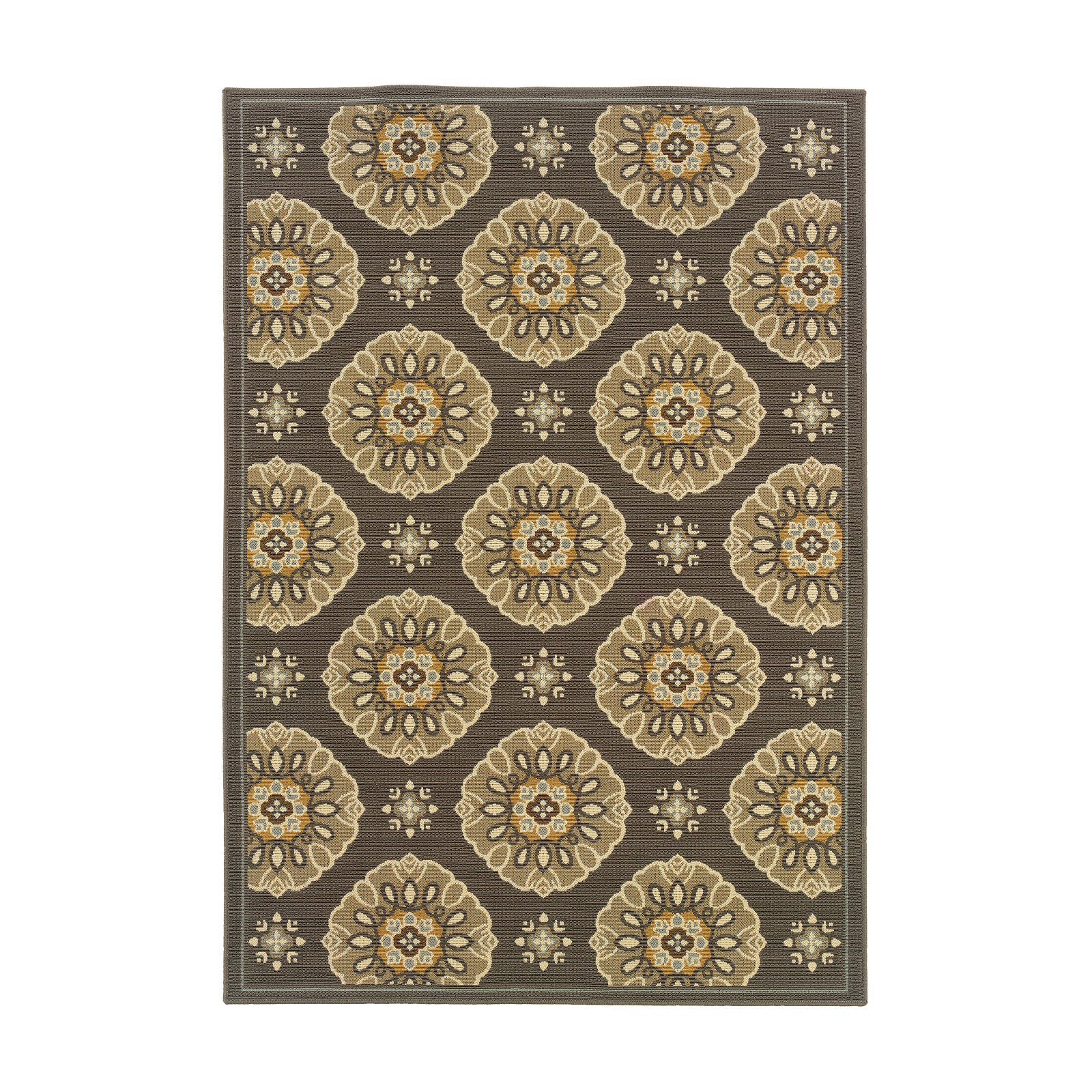 Avalon Home Balta Floral Medallions Indoor/Outdoor Area Rug - Walmart.com