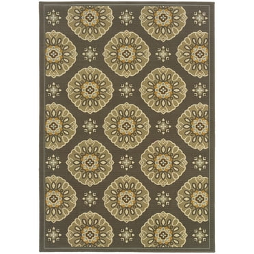 Avalon Home Balta Floral Medallions Indoor/Outdoor Area Rug