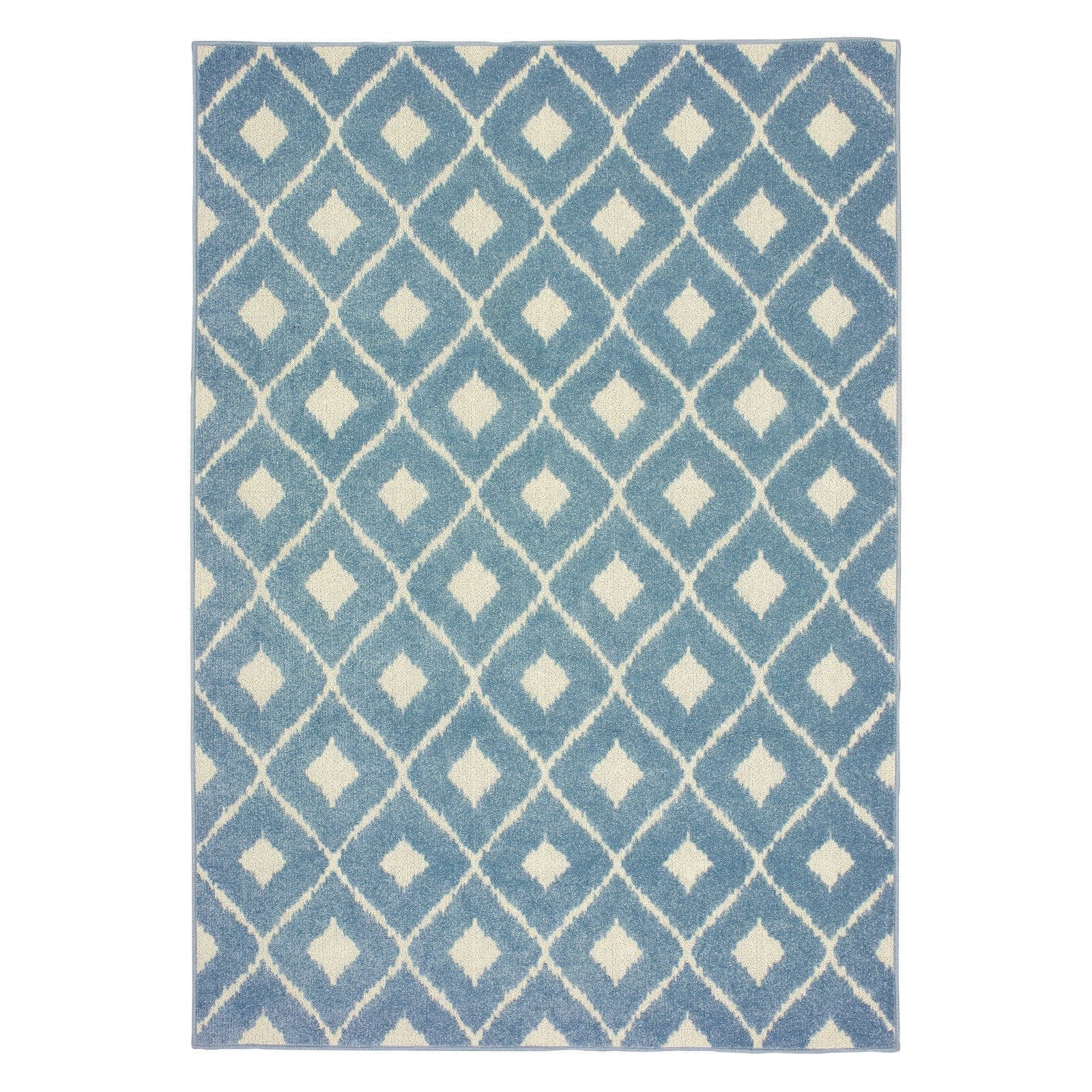 Avalon Home Bateau Diamonds Indoor/Outdoor Mixed Pile Area Rug