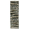 thumbnail image 1 of Avalon Home Brecken Abstract Texture Contemporary Runner Rug, Black, 1 of 1