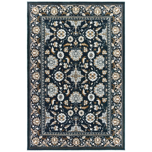 Avalon Home Brecken Hi-Low Textured Floral Traditional Area Rug or Runner, Multiple Sizes