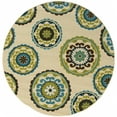 Avalon Home Cameron Floral Medallions Indoor/Outdoor Area Rug - Walmart.com