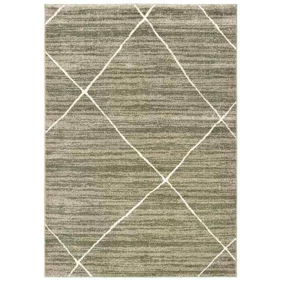 Avalon Home Candler Distressed Geometric Area Rug or Runner, Multiple Sizes