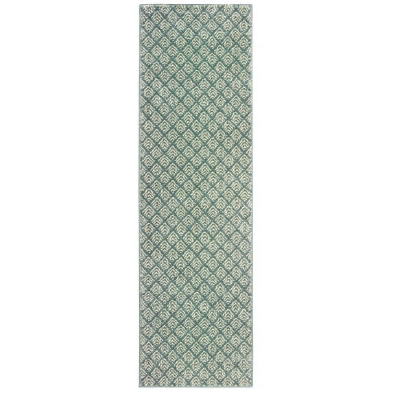 Avalon Home Candler Geometric Ecaille Area Rug or Runner, Multiple Sizes