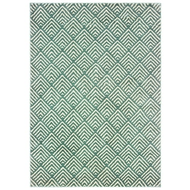 Avalon Home Candler Geometric Ecaille Area Rug or Runner, Multiple Sizes