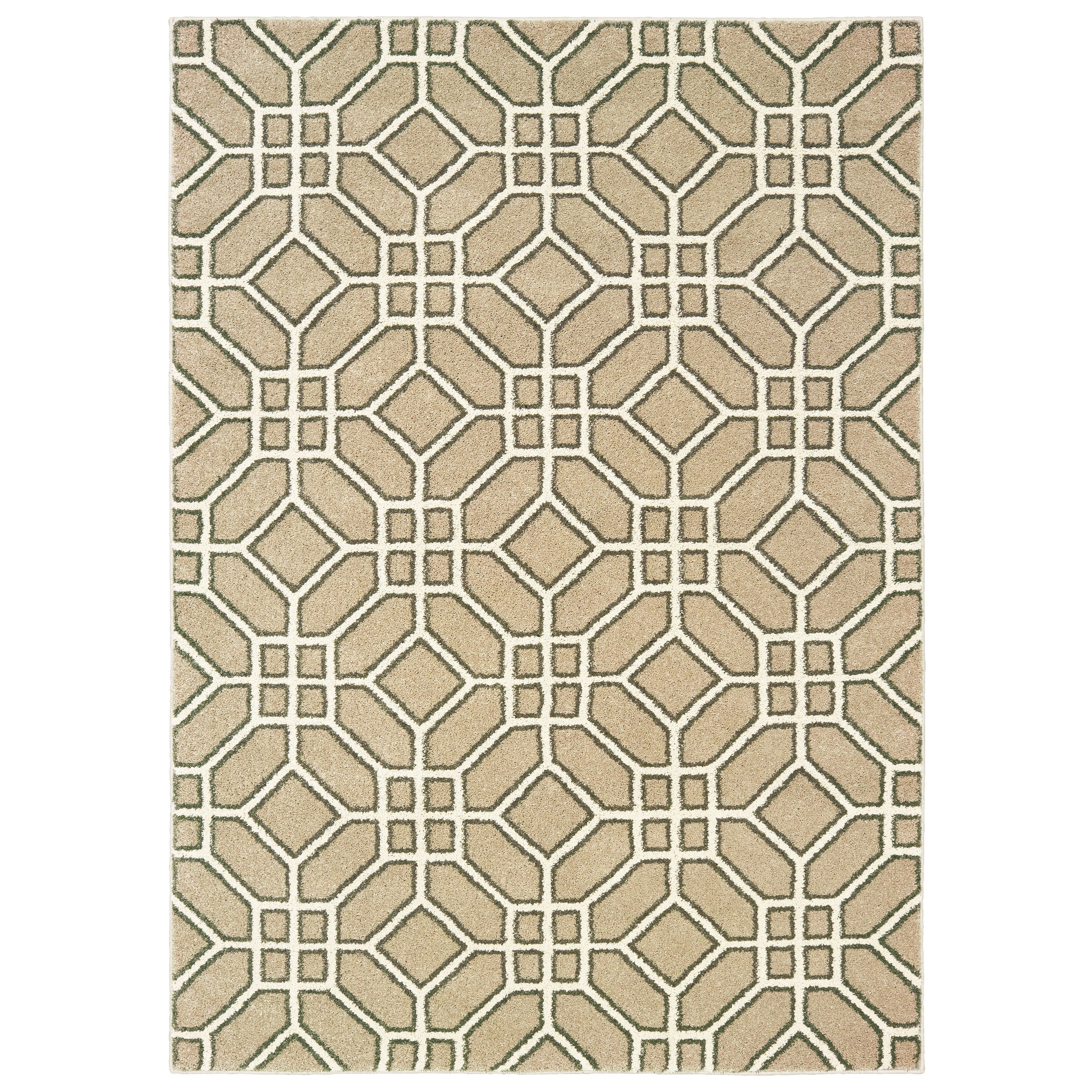 Avalon Home Candler Geometric Tiles Area Rug or Runner, Multiple Sizes