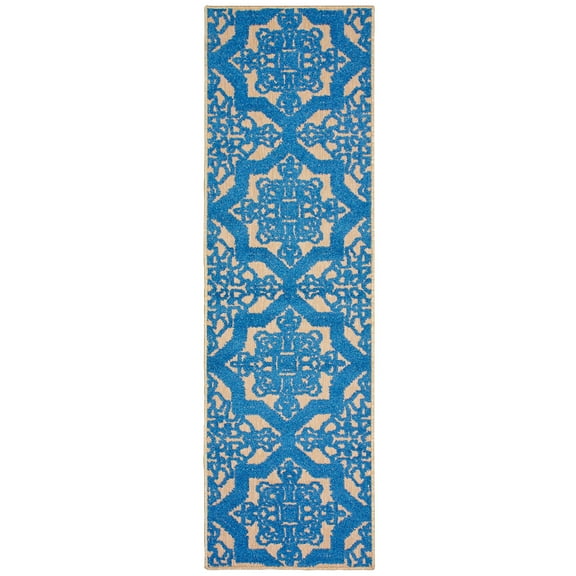 Avalon Home Catalina Fretwork Indoor/Outdoor Mixed Pile Area Rug