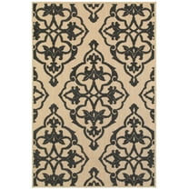 Avalon Home Catalina Ornate Lattice Indoor/Outdoor Mixed Pile Area Rug