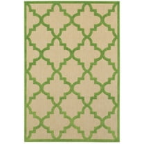 Avalon Home Catalina Scallop Lattice Indoor/Outdoor Mixed Pile Area Rug