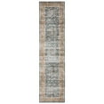 thumbnail image 1 of Avalon Home Celeste Washable Bordered Oriental Blue/ Rust Indoor Area Rug, 1 of 12