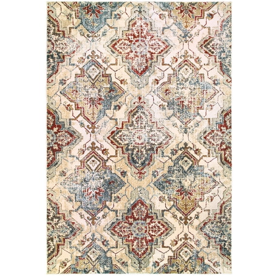 Avalon Home Edmond Oriental Woven Area Rug, 7.87' x 10.83'