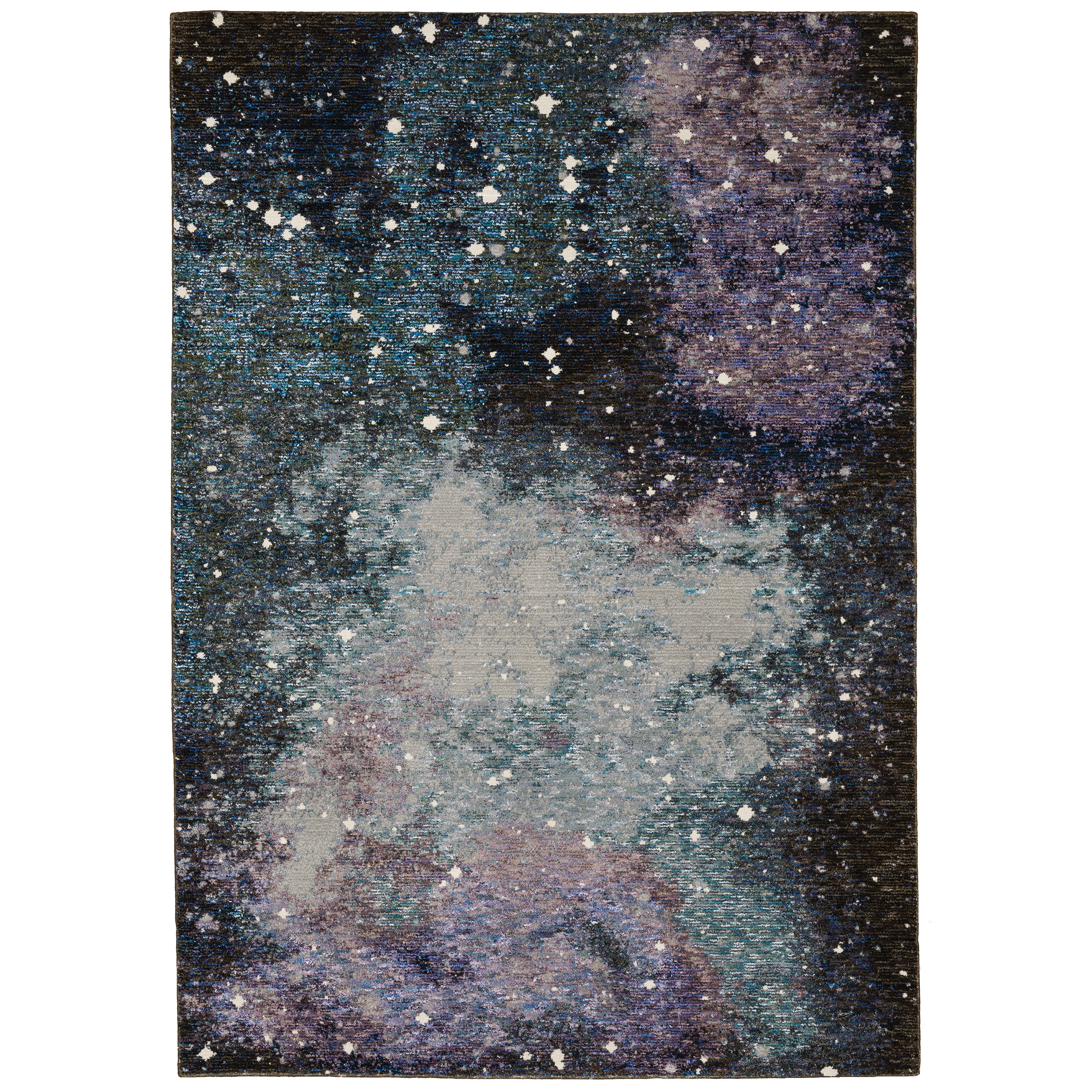 Avalon Home Everman Abstract Galaxy Area Rug or Runner