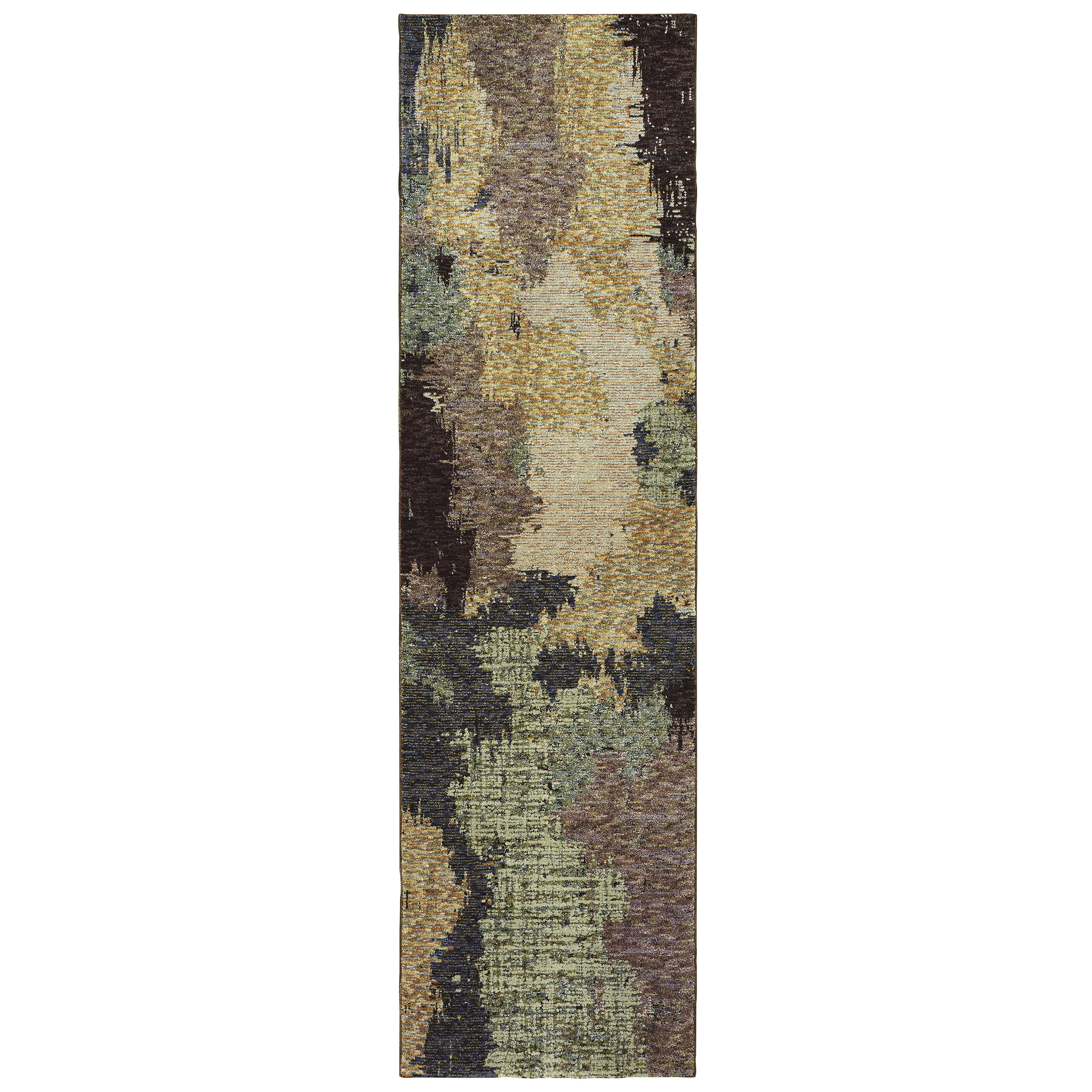 Avalon Home Everman Abstract Ocean Area Rug or Runner