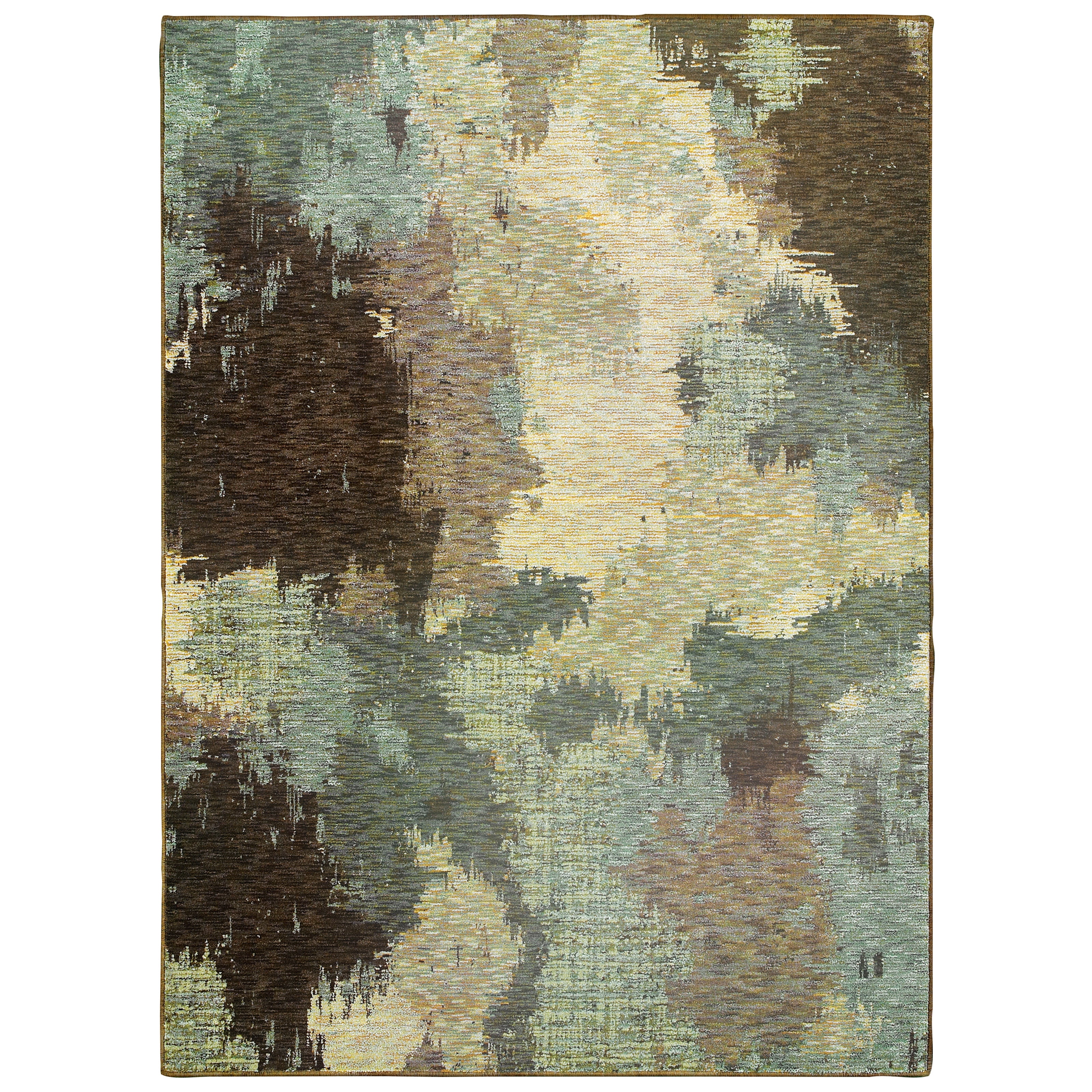 Avalon Home Everman Abstract Ocean Area Rug or Runner