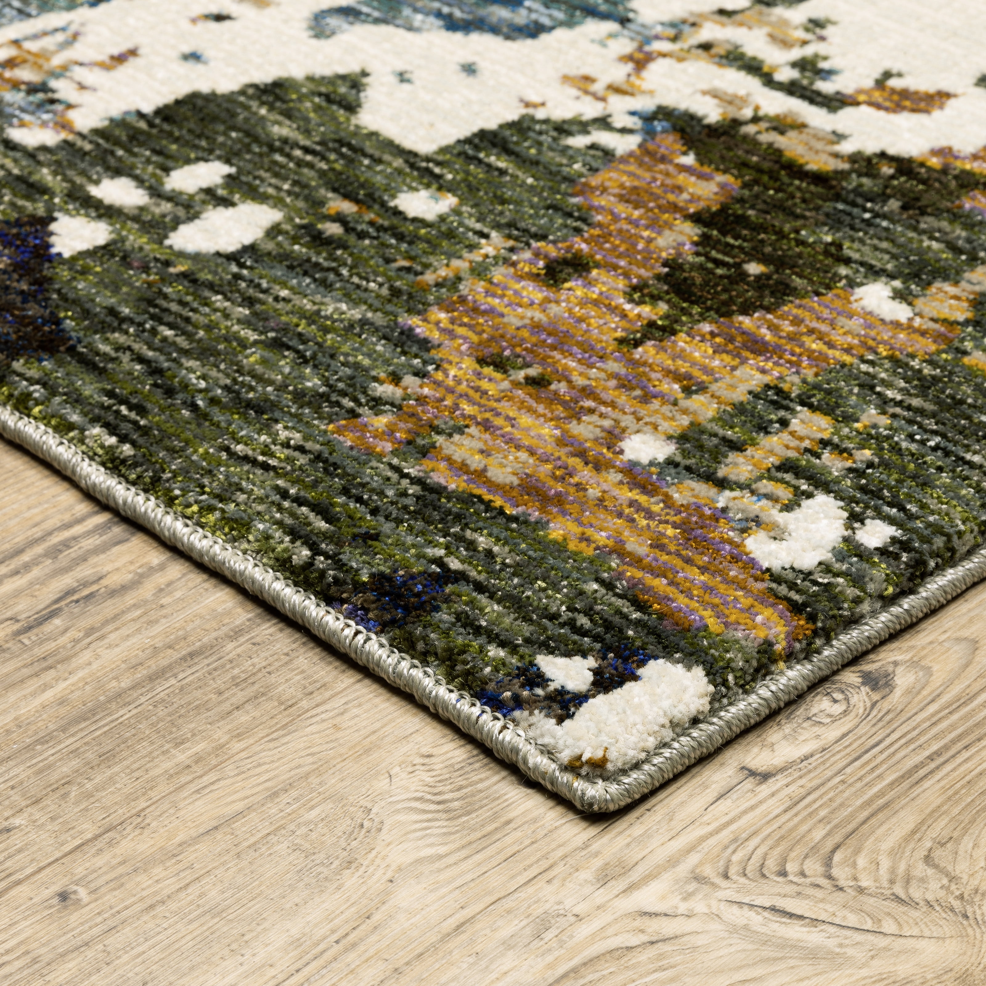 Avalon Home Everman Abstract Woven Area Rug, 1.9' x 3.28'