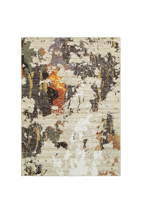 Everman Abstract Woven Area Rug, 1.9' x 3.28'