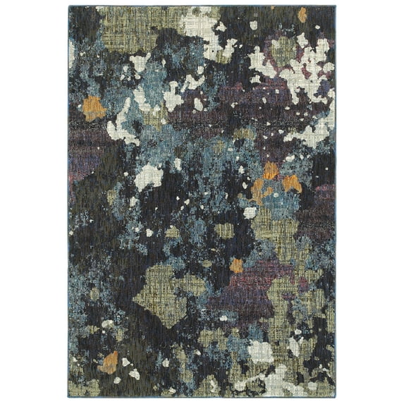 Avalon Home Everman Abstract Woven Area Rug, 7.87' x 11.25'