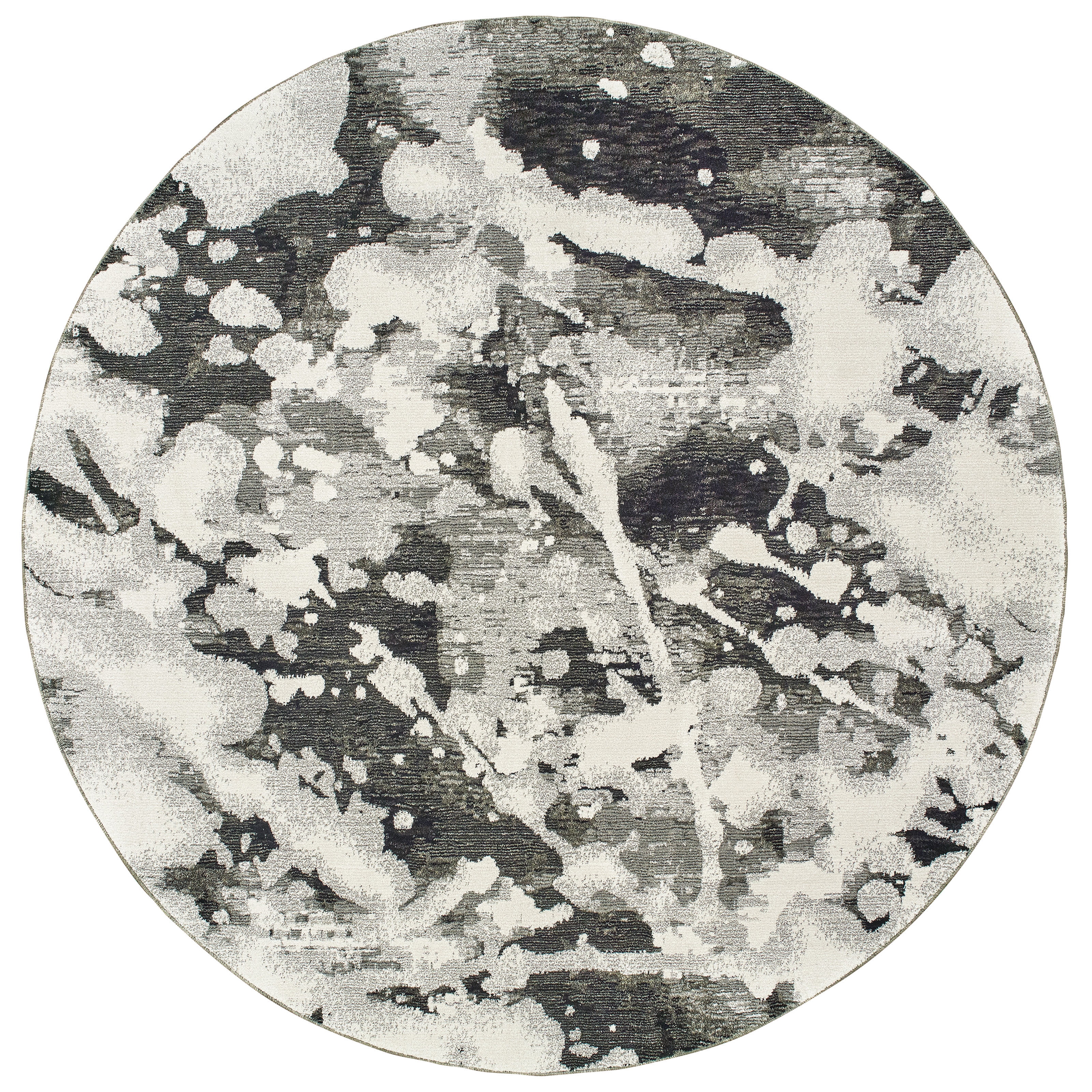 Avalon Home Everman Abstract Woven Area Rug, 7.87' x 7.87'